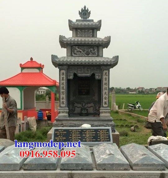 95 Mẫu lăng thờ chung khu lăng mộ gia đình dòng họ bằng đá đẹp bán tại Cần Thơ