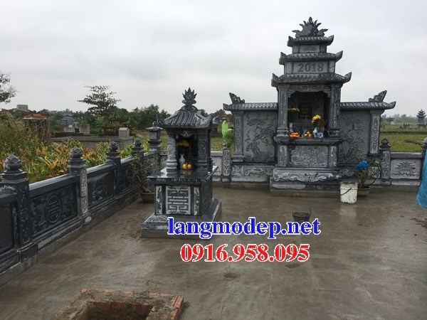 95 Mẫu miếu thờ chung khu lăng mộ gia đình dòng họ bằng đá đẹp bán tại Cần Thơ