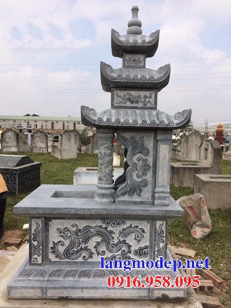 95 Mẫu mộ ba mái bằng đá thiết kế đẹp bán tại Cần Thơ