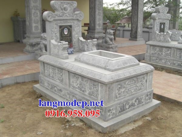 95 Mẫu mộ không mái bằng đá thiết kế đơn giản đẹp bán tại Cần Thơ