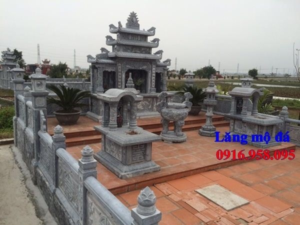 95 Mẫu mộ một mái bằng đá thiết kế đẹp bán tại Cần Thơ