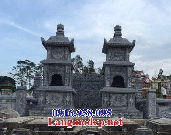 95 Mẫu mộ tháp bằng đá chạm khắc hoa văn đẹp bán tại Cần Thơ