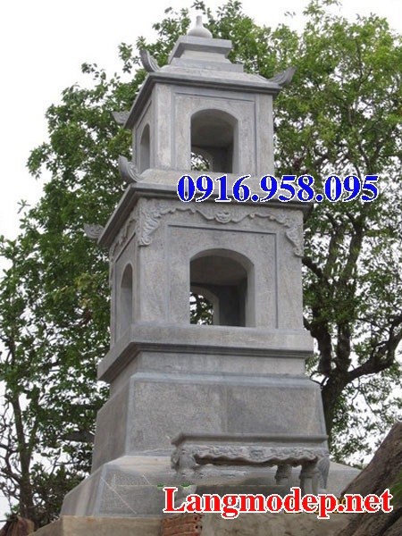 95 Mẫu mộ tháp bằng đá tự nhiên nguyên khối đẹp bán tại Cần Thơ