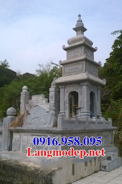 95 Mẫu mộ tháp cất để tro cốt hỏa táng bằng đá đẹp bán tại Cần Thơ