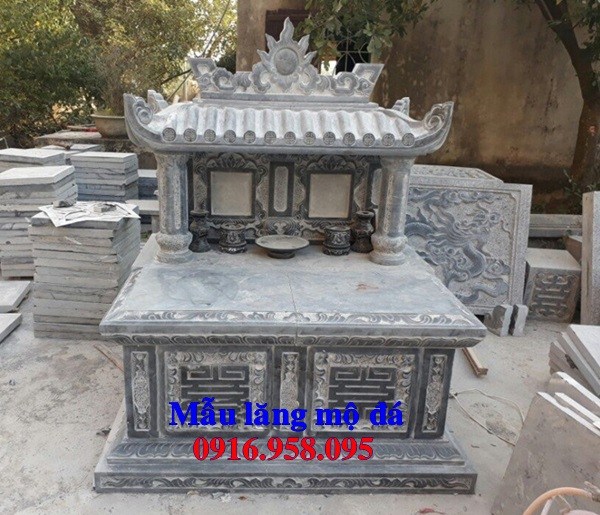 95 Mẫu mộ đôi gia đình bằng đá thiết kế đơn giản đẹp bán tại Cần Thơ