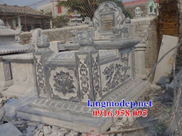 Mẫu Mộ không mái bằng đá mỹ nghệ Ninh Bình đẹp bán tại Đồng Tháp