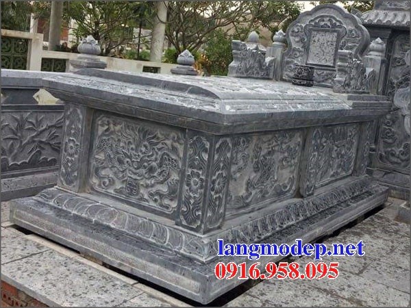 Mẫu Mộ không mái bằng đá thiết kế hiện đại đẹp bán tại Đồng Tháp
