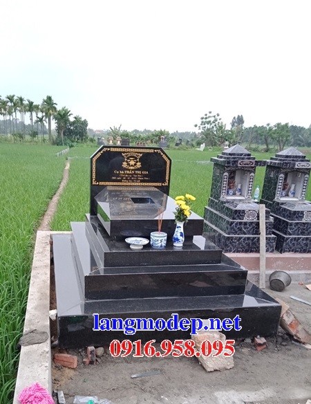 Mẫu Mộ đá hoa cương tự nhiên đẹp bán tại Đồng Tháp