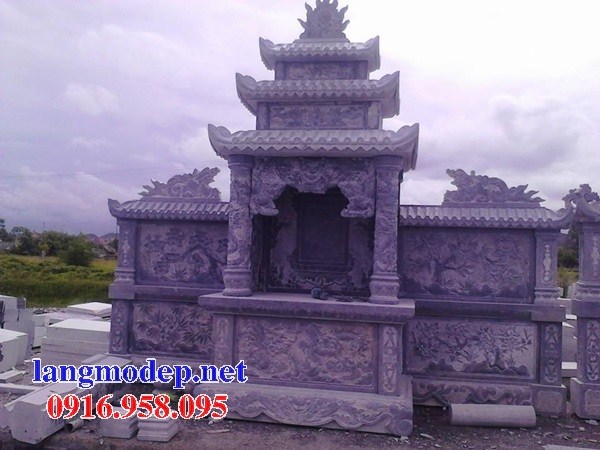 Mẫu cây hương thờ chung khu lăng Mộ gia đình dòng họ bằng đá điêu khắc tinh xảo đẹp bán tại Đồng Tháp