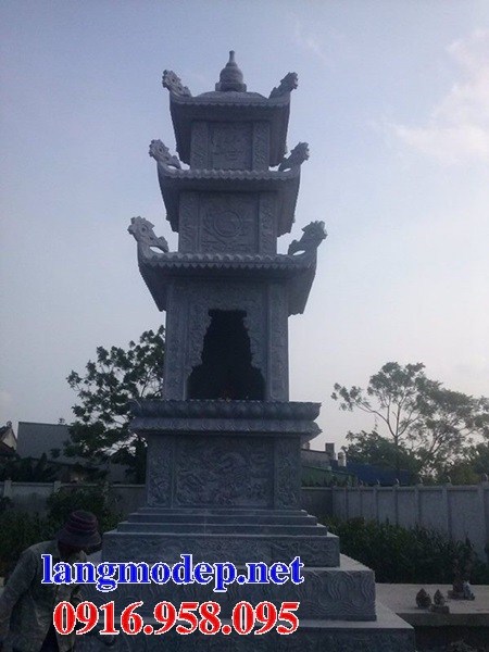 Địa chỉ bán mộ tháp sư trụ trì cất để tro hài cốt bằng đá ninh bình đẹp