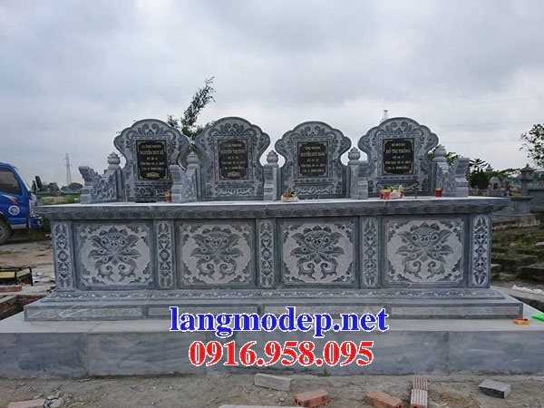 Địa chỉ bán mộ đôi ông bà gia đình hai ba bốn năm ngôi liền nhau bằng đá đẹp lắp đặt toàn quốc