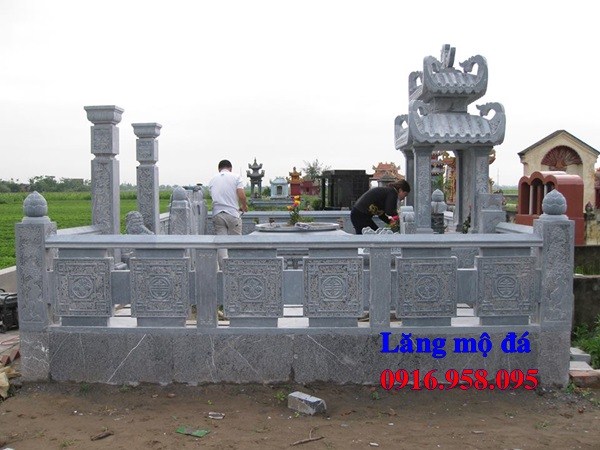 93 Mẫu lan can tường rào khu lăng mộ nghĩa trang gia đình dòng họ bằng đá thiết kế hiện đại đẹp bán tại Ninh Bình