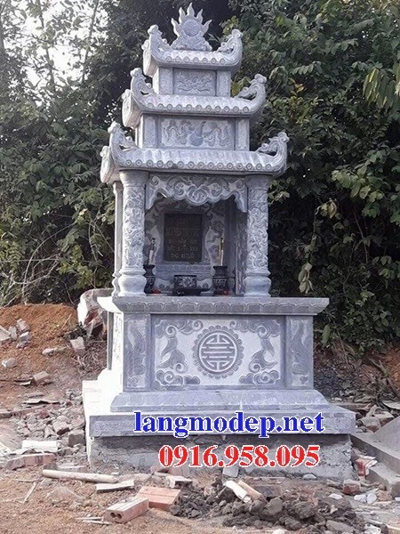 94 Mẫu mộ ba mái bằng đá thiết kế hiện đại đẹp bán tại Cao Bằng