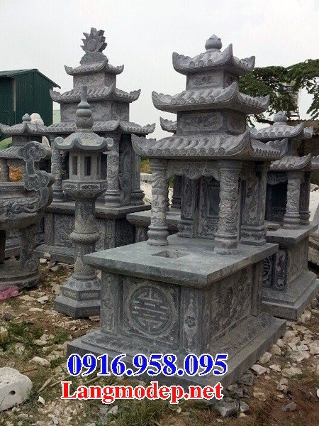 94 Mẫu mộ ba mái bằng đá đẹp bán tại Cao Bằng