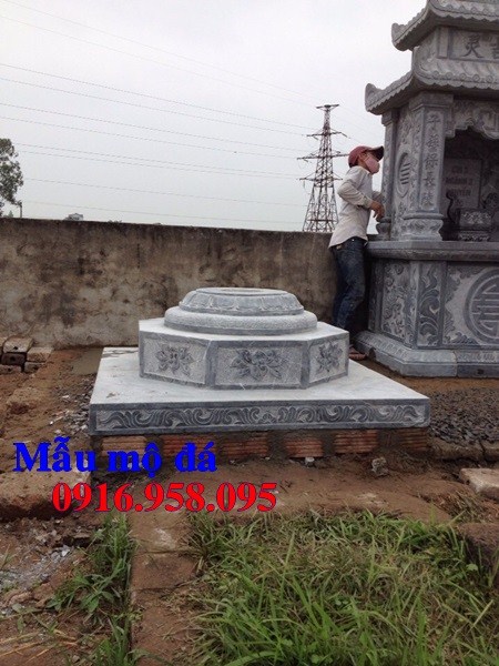 94 Mẫu mộ lục lăng bát giác bằng đá thiết kế đẹp bán tại Cao Bằng