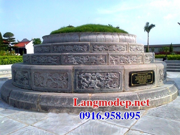 94 Mẫu mộ tròn bằng đá thiết kế đẹp bán tại Cao Bằng