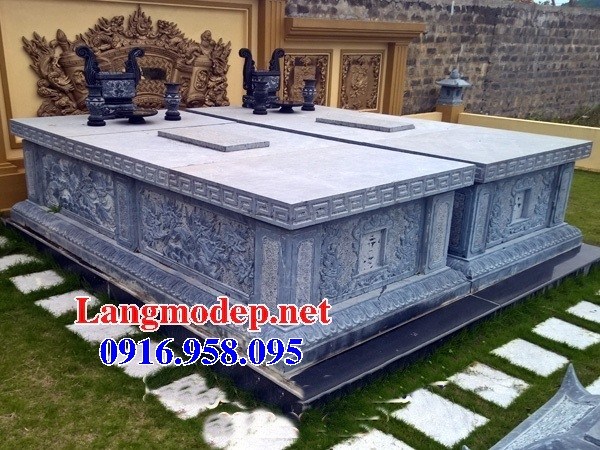 94 Mẫu mộ đôi gia đình bằng đá thiết kế hiện đại đẹp bán tại Cao Bằng