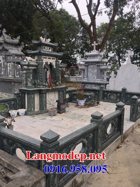 94 Mẫu mộ đạo thiên chúa công giáo bằng đá thiết kế hiện đại đẹp bán tại Cao Bằng