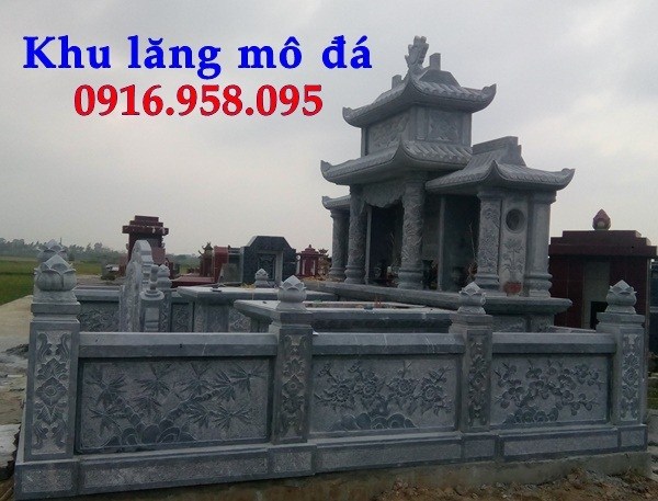 65 Mẫu lan can tường rào nhà thờ họ đình đền chùa miếu khu lăng mộ bằng đá Thanh Hóa tại Hòa Bình