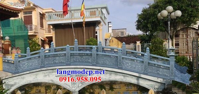 65 Mẫu lan can tường rào nhà thờ họ đình đền chùa miếu khu lăng mộ bằng đá xanh tại Hòa Bình