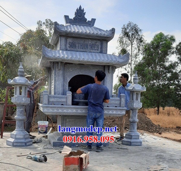 66 Mẫu bàn thờ thiên cây hương nhà thờ họ đình đền chùa miếu khu lăng mộ bằng đá thi công lắp đặt tại Hưng Yên