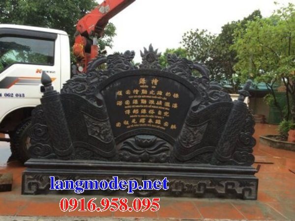 66 Mẫu cuốn thư bức bình phong nhà thờ họ đình đền chùa miếu khu lăng mộ bằng đá tự nhiên cao cấp tại Hải Phòng