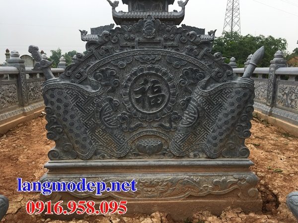 66 Mẫu cuốn thư bức bình phong nhà thờ họ đình đền chùa miếu khu lăng mộ bằng đá tự nhiên tại Hưng Yên