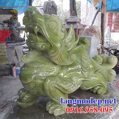 70 Mẫu tỳ hưu phong thủy nhà thờ họ đình đền chùa miếu khu lăng mộ bằng xanh ngọc tại Nam Định