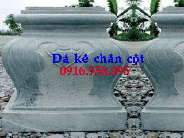 73 Mẫu chân cột chân tảng nhà thờ họ đình đền chùa miếu khu lăng mộ bằng đá xanh tại Yên Bái