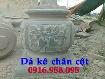 77 Mẫu chân cột chân tảng nhà thờ họ đình đền chùa miếu khu lăng mộ bằng đá tại Lạng Sơn