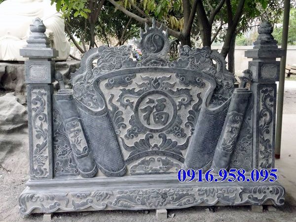 77 Mẫu Địa chỉ bán báo giá cuốn thư bức bình phong nhà thờ họ đình đền chùa miếu khu lăng mộ bằng đá tại Lạng Sơn