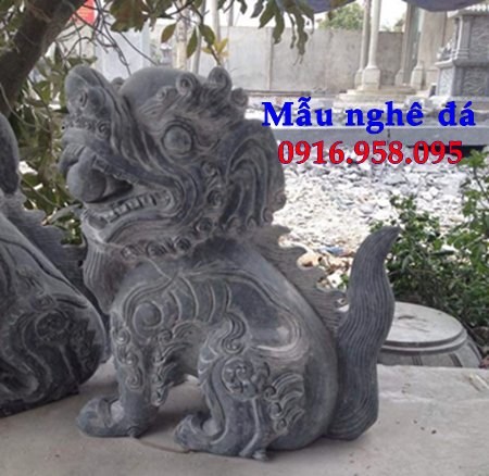 86 Mẫu nghê phong thủy nhà thờ họ đình đền chùa miếu khu lăng mộ bằng đá thiết kế cơ bản tại Tuyên Quang