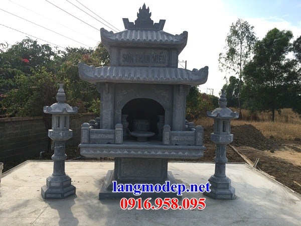 105 Mẫu cây hương miếu thờ thần linh nhà thờ họ đình đền chùa miếu khu lăng mộ bằng đá tại Sơn La