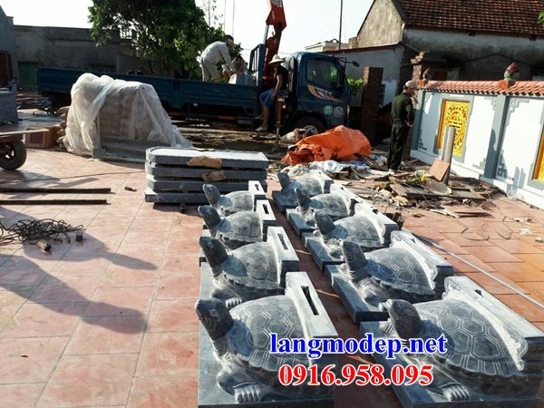 105 Mẫu rùa cõng bia ghi danh nhà thờ họ đình đền chùa miếu khu lăng mộ bằng đá tại Sơn La