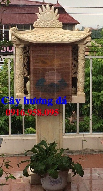 110 Mẫu cây hương miếu thần linh nhà thờ họ đình đền chùa miếu khu lăng mộ bằng đá vàng tại Quảng Trị