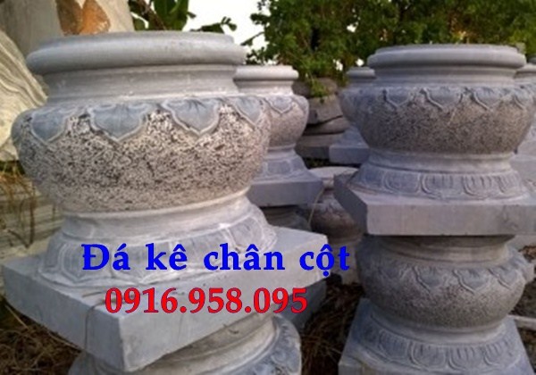 62 Mẫu chân cột chân tảng nhà thờ họ đình đền chùa miếu khu lăng mộ bằng đá Ninh Bình tại Bình Định