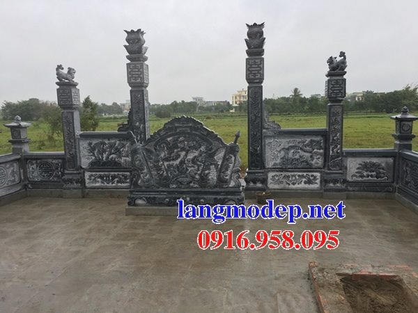 73 Mẫu cuốn thư bức bình phong nhà thờ họ đình đền chùa miếu khu lăng mộ bằng đá tự nhiên cao cấp tại Phú Yên