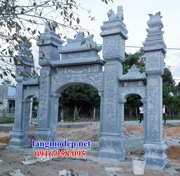 Mẫu cổng nhà thờ họ bằng đá tại Bà Rịa Vũng Tàu
