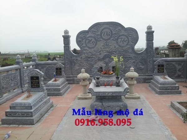 Mẫu cuốn thư bức bình phong nhà thờ họ từ đường đình đền chùa miếu khu lăng mộ bằng đá chạm khắc tinh xảo tại Bà Rịa Vũng Tàu