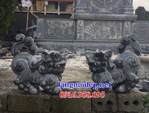 Mẫu nghê phong thủy nhà thờ họ từ đường bằng đá tại Tây Ninh