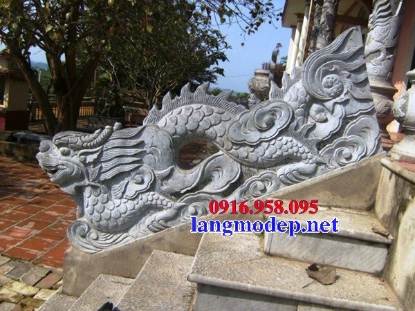 Mẫu rồng từ đường nhà thờ họ đình đền chùa miếu bằng đá mỹ nghệ tại Bà Rịa Vũng Tàu