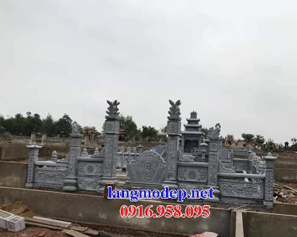 Mẫu cuốn thư bức bình phong khu lăng mộ nghĩa gia đình dòng họ bằng đá điêu khắc tinh xảo bán tại Thái Nguyên