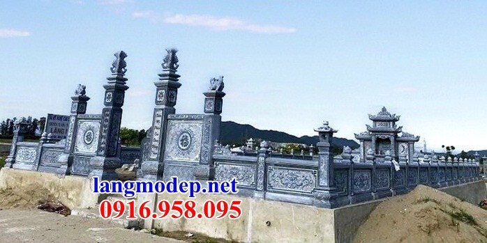 Mẫu cổng cây hương nghĩa trang gia đình dòng họ bằng đá xanh Thanh Hóa bán tại Đắk Lắk