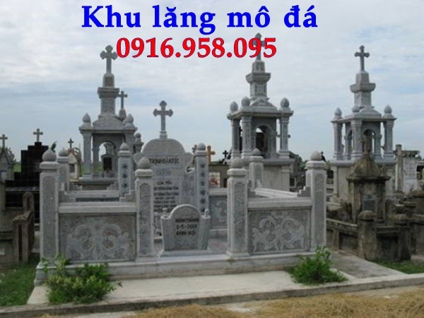 Mẫu cổng khu lăng mộ nghĩa trang gia đình dòng tộc bằng đá xanh tự nhiên bán tại Hà Nam