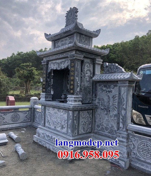 Mẫu khu lăng mộ nghĩa trang gia đình dòng họ bằng đá tại Bình Định
