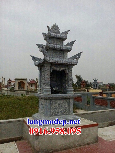 Mẫu khu lăng mộ nghĩa trang gia đình dòng họ bằng đá tự nhiên nguyên khối bán tại Bắc Ninh