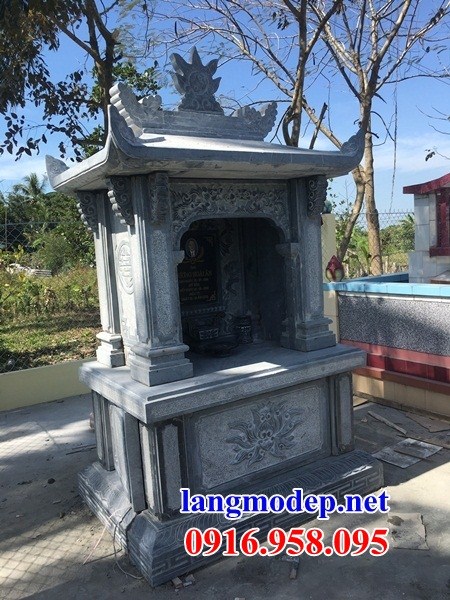 Mẫu khu lăng mộ nghĩa trang gia đình dòng họ bằng đá tự nhiên nguyên khối bán tại Lạng Sơn