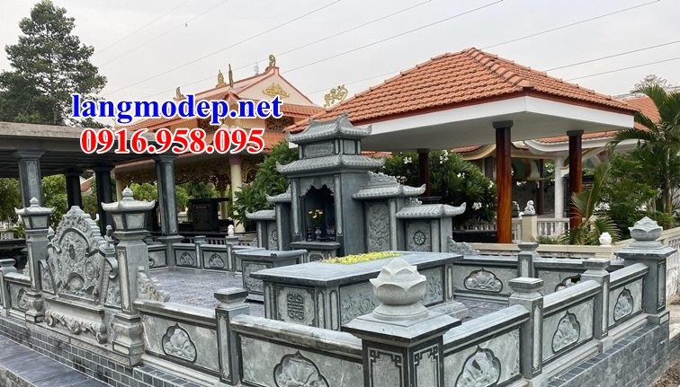 Mẫu khu lăng mộ nghĩa trang gia đình dòng tộc bằng đá tại TP Hồ Chí Minh