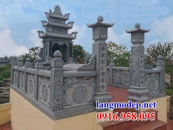Mẫu khu lăng mộ đá tại Lâm Đồng