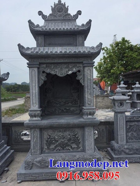 Mẫu am thờ chung nghĩa trang gia đình dòng họ bằng đá bán báo giá tại Hậu Giang